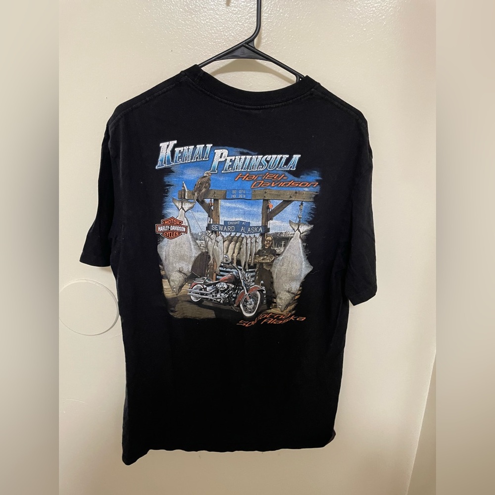 ✨Men’s Harley Davison Tee Size Large - Picture 5 of 7